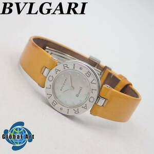 え05486/BVLGARI ブルガリ/ビーゼロワン/クオーツ/レディース腕時計/シェル文字盤/BZ 22 S