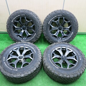 [送料無料] バリ溝！9分★monarch モナーク 265/65R17 120/117S BFグッドリッチ All-Terrain KO2 17インチ PCD139.7/6H★4091204HAノ