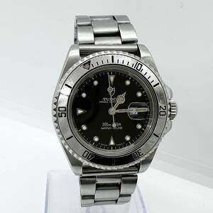 3070 TUDOR チューダー 73190-5 ミニサブ AT 自動巻 稼働品 黒文字盤