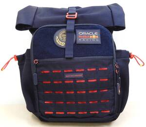 M549/ORACLE RedBull Racing x Built For Athletes ROLLTOP BACKPACK/ネイビー/レッドブルレーシング バックパック リュック ロールトップ