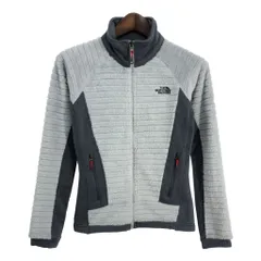 THE NORTH FACE ノースフェイス SUMMIT SERIES フリースジャケット アウトドア ライトグレー (レディース S) 中古 古着 S6817