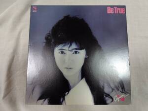 「LP」中村あゆみ Be True ※帯無し 中古品