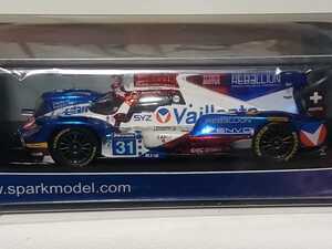 新品 1/43 スパーク SPARK Oreca 07 ‐ Gibson No.31 Le Mans 2017 Vaillante Rebellion N. Prost - J. Canal - B. Senna　レベリオン