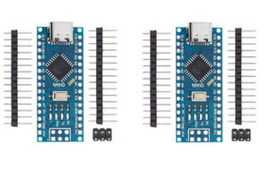 ２個セット Arduino Nano V3.0 互換品 ATmega328P CH340 (USB Type-C コネクタ) x ２セット 半額クーポン