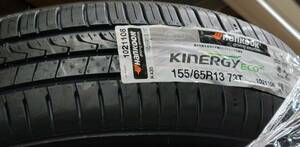 個人宅不可 在庫品 4本 セット HANKOOK Kinergy Eco 2 K435 155/65R13 ハンコック 送料込 ¥15400~ 軽カー