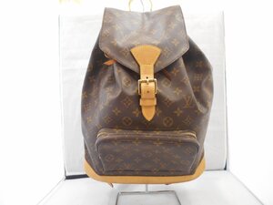 【LOUIS　VUITTON】　ルイ・ヴィトン　モノグラム　モンスリGM　M51135　リュックサック　SY02-ATE★