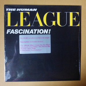 THE HUMAN LEAGUE 「FASCINATION」米ORIG [A&M] ステッカー有シュリンク美品