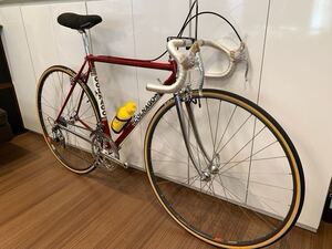 超希少品 コルナゴ colnago マスター master プロトタイプ フレーム 6アーム クランク クロモリ ロード 刻印パーツ多数 装着品 50サイズ