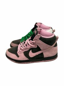 NIKE◆SB DUNK HIGH PRO PRM_SB ダンク ハイ プロ プレミアム/28.5cm/PNK/スウェード