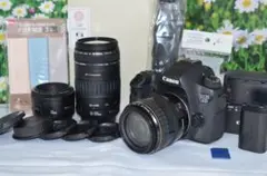 ❤美品❤❤高性能❤Canon EOS 6D ❤標準&望遠&単焦点トリプルレンズ