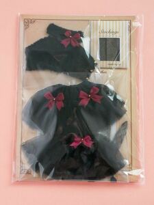 【新品未開封]】Special toy box☆ Black Bunny Dress Set☆ロングパニエ付☆momoko☆outfit 作家様 korori s.t.b様☆チェリーちゃんユノラ