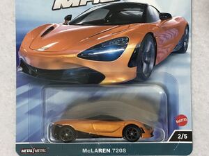 即決 ホットウィール McLAREN 720S オレンジ HotWheels マクラーレン 720 S スピードマシーン SPEED MACHINES カーカルチャー CAR CULTURE