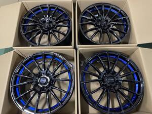 新品 WEDS ウェッズスポーツ SA35R 18x7.0+53 5/114.3 BLC2 レヴォーグ クロストレック レイバック エルグランド オデッセイ 4本set 在庫有