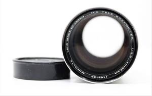 ★美品★MINOLTA ミノルタ MC TELE ROKKOR-PF 135mm F2.8 外観美品！OK2889