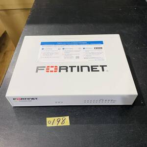 (ヤ)〇198【通電OK】Fortinet FortiGate 60F FG-60F 次世代ファイアウォール FW SD-WAN セキュリティ ドリブンネットワーキング FortiOS