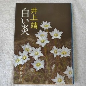 白い炎 (文春文庫) 井上 靖 訳あり ジャンク 9784167104115