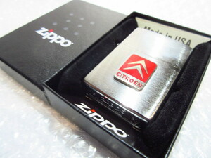 【Spiral】シトロエン ジッポライター/シルバー【Zippo】新品/CITROEN/