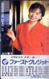 テレカ テレホンカード 山口智子 ファーストクレジット JY003-0072