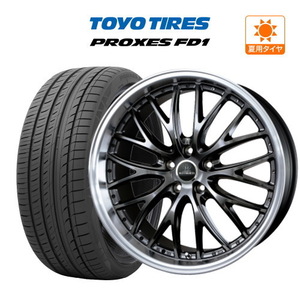 21インチ ホイール 9.0J 5穴114.3 BADX ロクサーニ マルチフォルケッタ MS3 TOYO プロクセス FD1 245/40R21 ハリアー 等