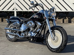 愛知発☆ HARLEY DAVIDSON ハーレー FLSTF ファットボーイ TwinCam88cuin ツインカム キャブ 2002年モデル 各所カスタム ※商品説明要確認