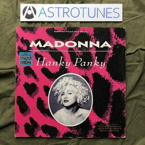 良盤 1990年 オリジナルリリース盤 マドンナ Madonna LPレコード Hanky Panky, Pop, Jeff Porcaro, Guy Pratt, Donna De Lory