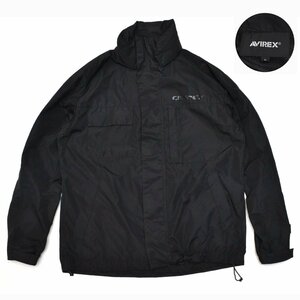 AVIREX アヴィレックス CLEAR POCKET RAIN PARKA クリアーポケット レインパーカー ジャケット Lサイズ メンズ 6102140 M654933