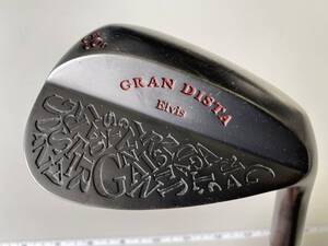 【レア・希少】GRANDISTA Elvis WEDGE 59° ブラックアウトバージョン ＜シャフト＞Fujikura MCI MILD 125