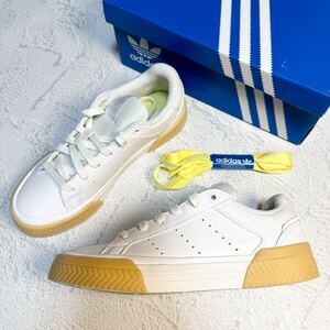 23.0cm 新品未使用 adidas Originals COURT TOURINO アディダス オリジナルス コート トリノ スニーカー シューズ ホワイト 白 箱有り 正規