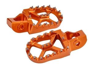 国内発送　軽量　レーシング　アルミ　ペダル　ステップ　KTM　EXC　EXC-F　2017-2023年式