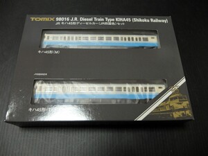 TOMIX 98016 ＪＲ キハ45形 ディーゼルカー ＪＲ四国色 セット　トミックス　Nゲージ