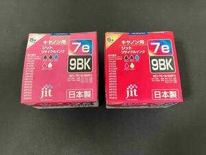 ジャンク 100円スタート まとめ売り キャノン用 ジットリサイクルインク5本セット 7e 9BK BCI-7E＋9/5MP