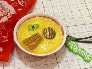 ラーメン スガキヤ ストラップ 寿がきや すがきや sugakiya ミニチュア 食品サンプル ぷちサンプル ミニチュアフィギュア キーホルダー