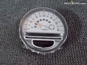 BMW MINI ミニ R56 ミニクーパーS 純正 ノーマル スピードメーター 計器 走行距離不明 9136195 6211 6977077☆ / 2N9-1513