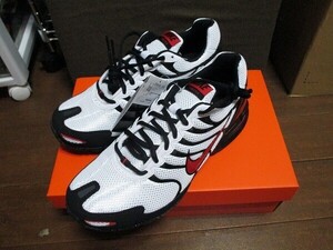 送料込 27cm エアマックス トーチ 4 AIR MAX TORCH 4 ナイキ NIKE 白赤黒 ホワイトレッドブラック 送料無料