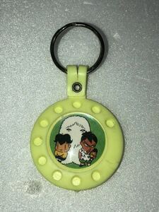 新品　未使用　1990年代 当時物　少年アシベ　キーホルダー　アニメ　ゴマちゃん　古い　昔の　レトロ 駄玩具　ラバー　vintage retoro