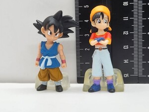 ドラゴンボールGT HGフィギュア 孫悟空＆パン[24L5検]DRAGON BALLコレクタブルFigurineアニメヒーローズ ワーコレDGコレクション