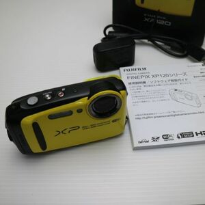 美品 FinePix XP120 イエロー 即日発送 コンデジ FUJIFILM 本体 あすつく 土日祝発送OK