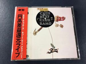 【ミニポスター付】CD　NOTチェッカーズ　キュートビート　クラブバンド　円高差益還元ライブ　1987年度盤