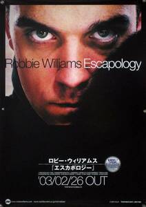 ROBBIE WILLIAMS ロビー・ウィリアムス B2ポスター (2B04015)