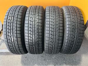 【5886】185/60R15 4本セット冬タイヤバリ山 YOKOHAMA ICE GUARD IG70 [2021年】