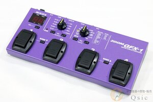 [良品] ZOOM GFX-1 シンプルで使いやすく実用性も高いマルチエフェクター [UK742]