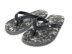 VOLCOM ボルコム V0812353MIX③ メンズ US8 26cm ビーチサンダル BeachSandal ビーサン 斑模様 ミックス色 ヴォルコム 新品 即決 送料無料