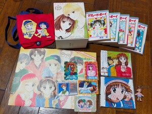 ママレード・ボーイ 16点 セット まとめ売り / 20th アニバーサリー DVD BOX CD コミックス カード ミニリュック キーホルダー 付録 おまけ