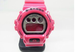 ■ CASIO / カシオ ■ G-SHOCK DW-6900CS デジタル　メンズ　腕時計　クレイジーカラーズ ピンク ■ USED