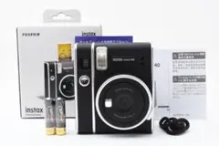 【ほぼ新品】富士フイルム FUJIFILM instax mini 40