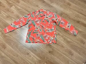 TROPHY CLOTHING [-DUKE HAWAIIAN L/S SHIRT- RED size16 