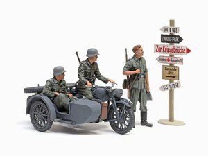 ★予約品★タミヤ 35384 1/35 ドイツ軍用サイドカー KS600 発売日 2024年7月発送予定