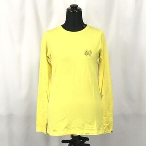 Made in Japan★アンドエー/And A★長袖Tシャツ【38/women’s size -M/黄/yellow】Tops/Shirts◆BG904