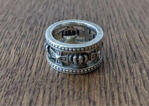 Justin Davis ジャスティンデイビス リング 指輪 MEDIEVAL WEDDING BAND RING アクセサリー シルバー925 ピンキー 7号 クロス クラウン