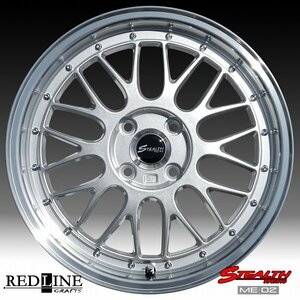 ■ 新製品, ステルスレーシング ME02 ■ ドレスアップサイズ,軽四用 16x5.5J　KENDA KR20 165/50R16 タイヤ付4本セット